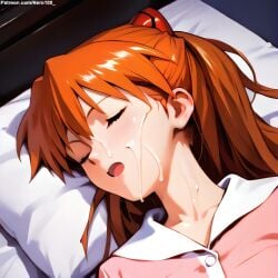 1girls 2d ai_generated areolae armpit asuka_langley_sohryu bare_arms big_breasts blue_eyes breasts chest cum cum_in_mouth cum_on_face curvy curvy_figure cute cute_face detailed eyelashes eyeshadow face_focus female female_only fit fit_female focus hair high_quality large_breasts legs light-skinned_female light_skin lips lipstick long_hair looking_at_viewer makeup mascara neon_genesis_evangelion nero100 orange_hair pajamas pale-skinned_female pale_skin perky_breasts petite petite_body petite_female posing seductive seductive_look skinny skinny_girl sleeping stable_diffusion tagme teenager thighs thin_waist twintails young_female