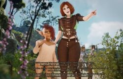 1futa 3d baldur's_gate baldur's_gate_3 breasts dinoboy555 dungeons_and_dragons female futa_on_female futanari goblin goblin_female green_skin monster monster_girl sazza shortstack