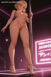 ai_generated beautiful beauty bedroom_eyes blush breasts breasts cute dancing female flat_belly girl girly heels high_heels human long_hair love maellepetite medium_breasts naked neon_lights night nightclub nintendo nude nude_female oil oiled oiled_body oiled_skin panties party petite petite_body petite_female pole pole_dancer pole_dancing pose princess_zelda seductive seductive_look seductive_smile shiny_skin skinny slim slim_waist small_breasts smirk stripper stripper_clothes stripper_heels stripper_pole the_legend_of_zelda young