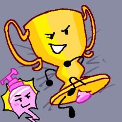 1:1 adamation_inc. adamationz animate_inanimate animated animationepic bed blush colored cuntboy digital_media_(artwork) duo female furniture genitals ii inanimate_insanity inanimate_insanity_(season_2) lying lying_on_bed male male/female male_with_futa no_sound object_show object_show_community object_shows objectfucker on_back on_bed osc penetration penis penis_tentacles pink_body pixel_(artwork) pixel_animation raised_leg sex sex_on_bed smile smirk soap_(ii) tentacle tentacle_penetration tentacle_sex thrusting trophy_(ii) yellow_body