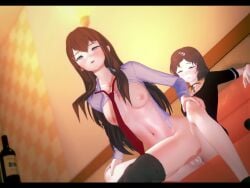 1boy 1boy1girl 1girls 3d 60fps animated balls belly_button big_penis black_hair blush bouncing_ass bouncing_breasts bouncing_on_penis breasts cheating cheating_girlfriend choker couch cucked_by_femboy cum cum_in_pussy cum_inside dripping_cum drunk drunk_sex femboy femboy_on_female femdom fluids grabbing_legs hair_ornament hung_femboy koikatsu longer_than_10_seconds makise_kurisu moaning moaning_in_pleasure netorare ntr on_couch open_shirt pale-skinned_female pale-skinned_male pale_skin panties_around_one_leg pantyhose pantyhose_down plap riding riding_penis self_upload sex shiny_skin shirt_open short_hair shorter_than_30_seconds sitting sitting_on_penis sound sound_effects steins;gate straight tagme testicles tie tits_out unbuttoned uncensored urushibara_luka urushibara_ruka video wet
