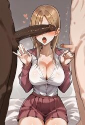 big_penis cheating_girlfriend kaette_kudasai!_akutsu-san netorare ntr riko_akutsu small_penis small_penis_humiliation