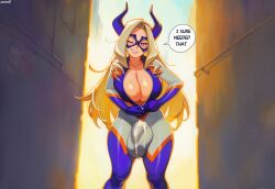 1futa after_sex ai_generated aigatari alley boku_no_hero_academia cum curvy dressing female futa_on_male futanari heroine huge_balls huge_cock mount_lady mt._lady my_hero_academia nude public_sex sweat wide_hips