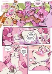 2025 anal anal_fingering anal_sex anthro anthro_on_anthro anthro_penetrated anthro_penetrating anthro_penetrating_anthro areola armpit_hair ass badger balls belly big_balls big_penis blush body_hair bottle canid canine canis claws closed_eyes comic container dialogue domestic_dog english_text erection eyebrows father_(lore) father_and_child_(lore) father_and_son_(lore) fingering fingering_partner flustered foreskin fur genitals glans grass group hair handjob hands_behind_head hi_res hollowpup humanoid_genitalia humanoid_penis hypnosis incest_(lore) kneeling lube lube_in_ass lube_on_penis lying male male/male male_penetrated male_penetrating male_penetrating_male mammal mature_anthro mature_male mind_control multiple_scenes musclegut muscular muscular_anthro muscular_male mustelid musteline navel nipples nude on_back on_front open_mouth open_smile outside parent_(lore) parent_and_child_(lore) parent_and_son_(lore) pecs penetration penile penis penis_size_difference petals plant potion_bottle profanity sex size_difference small_dom_big_sub smile son_(lore) son_penetrating_father spiral_eyes spread_legs spreading text thick_penis thick_thighs trio tuft younger_dom_older_sub