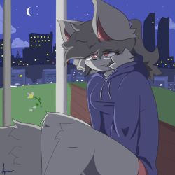 artist artist_name artist_request big_breasts butterkun character_request cute cute_face digital_media_(artwork) fanart furries furry furry_only furryfemale kemono kemonomimi sad sex white_hair wolf wolf_ears wolf_girl