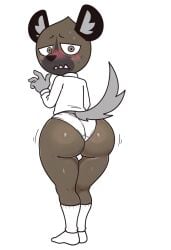 1boy aggressive_retsuko aggretsuko ai_generated ass big_ass big_butt haida male male_only solo solo_male underwear yellowskittlezz