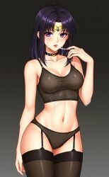 cum_in_mouth gemini pants sailor_saturn transparent_clothing