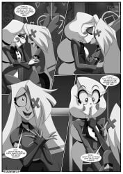 bbmbbf charlie_morningstar_(hazbin_hotel) comic hazbin_hotel underworld_lovers_(comic) vaggie_(hazbin_hotel)