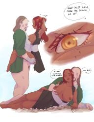 1boy 1girls akimichi_chouji beard blush boruto:_naruto_next_generations breasts brown_hair canon_couple carrying clothed_sex clothing couple cuddling dark-skinned_female dark_skin dialogue duo embrace english_text facial_hair female hug husband_and_wife interracial jv363 karui light-skinned_female light_skin male male/female married married_couple moaning naked naruto naruto_(series) penetration penis pussy red_hair speech_bubble spooning stand_and_carry_position standing standing_sex straight text uncensored vagina vaginal_penetration vaginal_sex