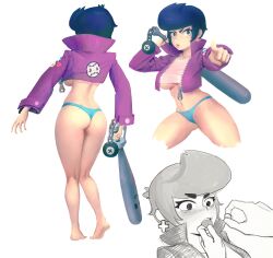 bibi (brawl stars) from brawl stars by lajurcookie