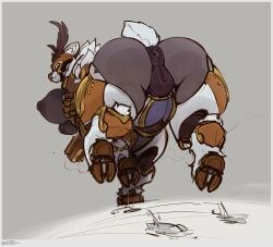 orisa from overwatch by noctoc