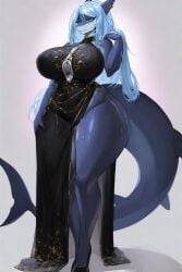 furry kds_(creator) shark shark_girl sharp_teeth