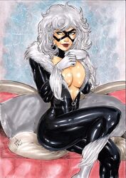 1girls 2017 big_breasts black_bodysuit black_cat_(marvel) black_collar black_latex black_leather blue_eyes bodysuit boots breasts busty cleavage collar couch curvaceous curvy dated domino_mask ed_benes_studio eyeshadow felicia_hardy female female_only fur gloves human lanio_sena large_breasts latex latex_bodysuit leather long_hair makeup marvel marvel_comics mascara mask pillow pillows pinup red_lips red_lipstick signature sitting sleeves solo spider-man_(series) superheroine thick_ass thick_thighs thighs unzipped unzipped_bodysuit voluptuous watermark web webbing white_boots white_fur white_gloves white_hair white_sleeves zipper zipper_pull_tab