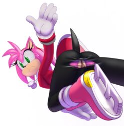 accident amy_rose anthro ass clothed clothing exposed exposed_pussy eyelashes female female_only fur furry furry_only gloves green_eyes hairband hotred ice_skates ice_skating is_(artist) mario_and_sonic_at_the_olympic_games mishap mostly_clothed pants pink_fur pink_hair pointy_ears pussy sega servedasis skates skirt sonic_(series) surprised sweat sweatdrop tail tight_clothing torn_clothing torn_pants transparent_background vagina wardrobe_malfunction