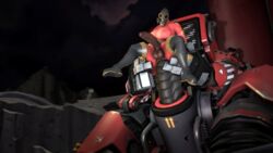 1futa 3d anal anal_sex animated ass balls big_breasts bodysuit breasts fempyro flexing futa_only futanari gas_mask gif gloves huge_cock human hyper_penis intersex latex penis pyro pyro_(team_fortress_2) robot size_difference solo solo_futa source_filmmaker space spread_legs tappysfm team_fortress_2 thighhigh_boots