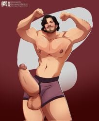 abs beefy buff daddy gay heavy_balls male male_only manly markiplier pleasurepuppynsfw sex