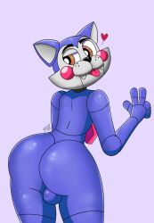 animatronic ass candy_(fnac) domestic_cat five_nights_at_candy's male_only