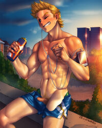 mirio togata from my hero academia by bludwing