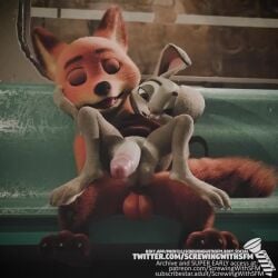 3d 3d_(artwork) 3d_animation 3d_model 3d_render anal anal_sex animated female fur furry futanari intersex judy_hopps male male_on_futa male_penetrating male_penetrating_female male_penetrating_futa nick_wilde no_sound penetration screwingwithsfm shorter_than_10_seconds sitting_on_lap sitting_on_penis sound_request video zootopia