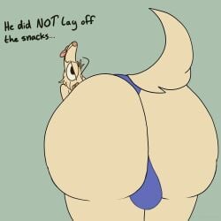 absurd_res animated anthro ass ass_up big_butt borzoi bouncing bulge butt_focus butt_jiggle canid canine canis cheekymera domestic_dog hi_res hunting_dog jiggling male mammal presenting presenting_hindquarters sighthound solo text thick_thighs twerking