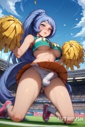 1futa 1shemale ai_generated artist_name big_penis boku_no_hero_academia breasts bulge bulge_through_clothing bulge_under_clothes cheerleader cheerleader_costume cheerleader_outfit cheerleader_uniform cheerleading cheerleading_pose cheerleading_uniform cock commission dick dickgirl erect_penis erected_penis erection futa_balls futa_only futa_sans_pussy futanari futarush large_breasts large_cock large_penis my_hero_academia naked naked_futa naked_futanari nejire_hado nude_futa nude_futanari outdoors panties patreon patreon_username penis pompoms public public_exposure shemale skirt skirt_lift skirt_up solo solo_futa stadium stadium_background sultryspark u.a._cheerleader_outfit video_game video_games