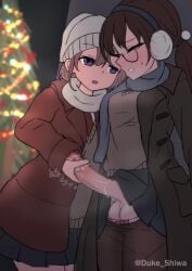 120fps 1futa 1girls animated beanie black_clothes black_coat black_legwear black_pantyhose black_skirt blue_neckwear blue_scarf brown_hair brown_jacket caressing_testicles censored christmas christmas_tree closed_eyes closed_mouth clothes_pull clothing coat cum cum_in_clothes cum_in_sleeve duke_shiwa ejaculation erection extremely_large_filesize eyewear female flying_semen futa_on_female futa_with_female futanari glasses h264_(codec) hair_between_eyes hat headwear high_resolution intersex jacket large_filesize large_penis legwear long_hair long_sleeves looking_at_another mosaic_censoring mp4 multiple_girls neckwear open_clothes open_coat open_jacket open_mouth original pantyhose pantyhose_pull penis penis_under_another's_clothes pleated_skirt public purple_eyes round_eyewear scarf semen semen_inside_clothes semen_on_clothes semen_on_hands shiwa_kou short_hair shorter_than_30_seconds skirt sleevejob sound stealth_handjob stealth_sex tekoki testicle_grab testicles ugoira vertical_video video white_headwear white_neckwear white_scarf