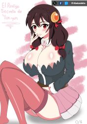 abalondelta anime_girl breasts fanart kono_subarashii_sekai_ni_shukufuku_wo! yunyun_(konosuba)