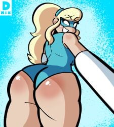 ass big_ass blonde_hair d-nix female female smash_girl spazkid tagme