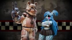 anthro_penetrated babymoonart big_breasts compilation five_nights_at_freddy's freddy_(fnaf) furry sex spicyspacebunny tagme vaginal_penetration video