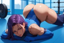 ai_generated aibrothers ass betsy_braddock big_ass big_breasts blue_eyes cleavage huge_breasts large_breasts marvel marvel_comics psylocke thick_thighs x-men