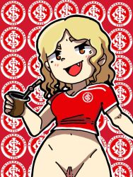 big_ass big_breasts blonde_hair br brasil brazil brazilian brown_ eyes f0dag4mes284 football football_uniform inter internacional light-skinned_female naughty_face naughty_smile round_ass soccer soccer_uniform thick_thighs uniform