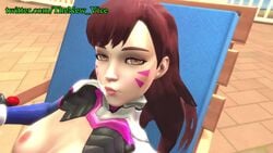 3d animated blizzard_entertainment d.va fellatio female futa_on_female futanari intersex mei_(overwatch) no_sound oral oral_sex overwatch shorter_than_30_seconds shorter_than_one_minute small_breasts source_filmmaker tagme thenewvice vicesfm video