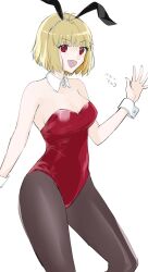 arcueid_brunestud big_boobs big_breasts blonde_hair boobs breasts bunny_ears bunny_suit bunnysuit cleavage cuffs huge_boobs huge_breasts large_boobs large_breasts pantyhose plump sakakisoo short_hair thick_thighs tsukihime vampire vampire_girl