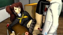 3d animated atlus big_penis brown_hair earrings female human kujikawa_rise legs_up male marcossfm marcovee4 no_sound persona persona_4 pubes pubic_hair school_uniform sega shorter_than_10_seconds shorter_than_30_seconds shorter_than_one_minute source_filmmaker teddie upskirt video yellow_eyes