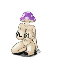 1girls arm_under_breasts big_breasts breasts collarbone colored_sketch feet female female_only huge_breasts humanoid mushroom navel no_eyes no_nipples nude nude_female on_knees pale-skinned_female pale_skin roblox roblox_game rogue_lineage scroom sketch solo solo_female stomach thighhighs thighs transparent_background unknown_artist