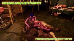 3d animated big_penis dirtytempest elf_ears elf_female foot_fetish foot_play footjob furry minotaur monster monster_cock mp4 night_elf penis purple_skin sound tagme tauren video video_games warcraft wildlife_(video_game) world_of_warcraft