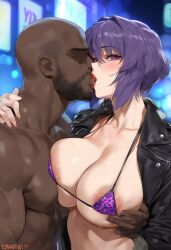 kusanagi motoko from ghost in the shell by mikayori