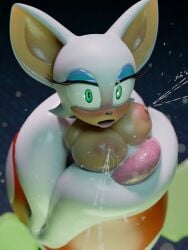 1girls 3d 3d_model 3d_render breast_press breast_squeeze breastmilk breasts breasts_out female furry lactating lactating_nipples lactation lactation_without_expressing milk milk_pool milk_squirt mobian mobian_(species) mobian_bat nottanj piranha_plant rouge_the_bat rouge_the_bat_(nottanj) sega soft_vore sonic_(series) sonic_adventure_2 sonic_the_hedgehog_(series) twistedsick vore