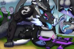 2025 5_toes anthro armor ass balls barefoot berk_rider big_breasts big_butt bodily_fluids bottomless breasts canid canine canis claws clothed clothing cum cum_inside dragon duo epic_games erection feet female foot_fetish foot_focus foot_lick foot_play fortnite from_behind_position fur genital_fluids genitals gun hi_res huge_breasts huge_butt humanoid_feet knife licking looking_back male male/female mammal mythological_creature mythological_scalie mythology pack_leader_highwire penetration penis plantigrade prone_bone_position pussy ranged_weapon rifle ring scalie sex smile sniper_rifle soles tail toe_claws toes tongue tongue_out topwear torn_clothing vaginal_penetration vaginal_penetration weapon wolf xero_(captainscales)