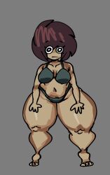 ._. 1girls big_ass big_butt blank_stare boog_a_spook bottom_heavy bra breasts brown_hair bubble_ass bubble_butt dark-skinned_female dark_skin fat_ass fat_butt female female_focus female_only huge_ass huge_butt looking_at_viewer neva_(boog_a_spook) newgrounds panties tagme thelegitbeangi