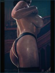 3d alcina_dimitrescu busty capcom female female_focus female_only hourglass_figure milf mrcourage616 nude nude_female nudity resident_evil resident_evil_8:_village wide_hips