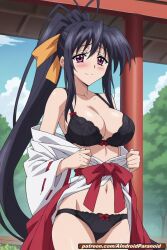 akeno himejima from high school dxd by aindroidparanoid