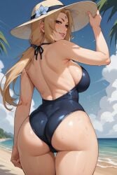 1girls adjusting_hat ai_generated arm_up armpits ass ass_focus bare_legs bare_midriff bare_shoulders bare_thighs big_ass big_breasts bikini blonde_hair bra breast_focus breasts_bigger_than_head brown_eyes cleavage deviantart_username facing_viewer female female_only from_behind front_view hat huge_ass huge_breasts large_breasts leaning_forward lipstick looking_at_viewer looking_back makeup mature mature_female mature_woman maxartison midriff nai_diffusion naruto naruto_(series) naruto_shippuden nipples one_arm_up oppai out_of_frame pinup plump puffy_nipples rear_view revealing_swimsuit sagging_breasts shiny shiny_clothes shiny_hair shiny_skin skimpy skimpy_bikini slightly_chubby sling_bikini slingshot_swimsuit solo solo_focus stable_diffusion straw_hat thick_thighs thighs top_heavy top_heavy_breasts tsunade underwear underwear_only upper_body url voluptuous voluptuous_female walking watermark web_address wide_hips