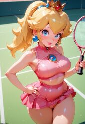 princess peach from mario (series) by darkeffect