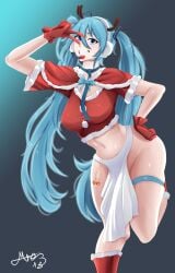 hatsune miku from christmas by mao13