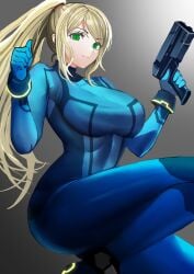 samus aran from metroid by rokuba