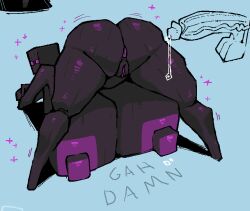 1girls anus areola areolae ass big_balls big_breasts big_cock big_penis big_testicles black_body black_skin breasts breasts_between_legs breasts_on_floor cock cubic_breasts curvy curvy_figure enderman enderwoman female gigantic_breasts head_down_ass_up huge_boobs huge_breasts huge_cock leaking_precum mature_female microsoft minecraft mojang monster monster_girl nipples penis precum precum_on_penis purple_anus purple_areola purple_areolae purple_eyes purple_nipples purple_pussy pussy sagging_breasts saggy_boobs simple_background square_breasts submarichamomi2 taller_female testicles thick_thighs xbox_game_studios