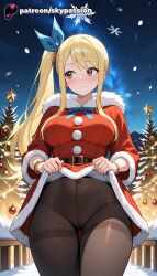 lucy heartfilia from christmas by skypassion