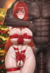 rapi (nikke) from christmas by shikicum69