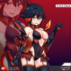 matoi ryuuko from kill la kill by hookedonhype